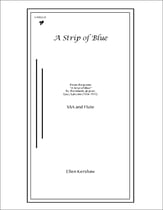 A Strip of Blue SSA choral sheet music cover